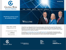 Tablet Screenshot of globalriskllc.com